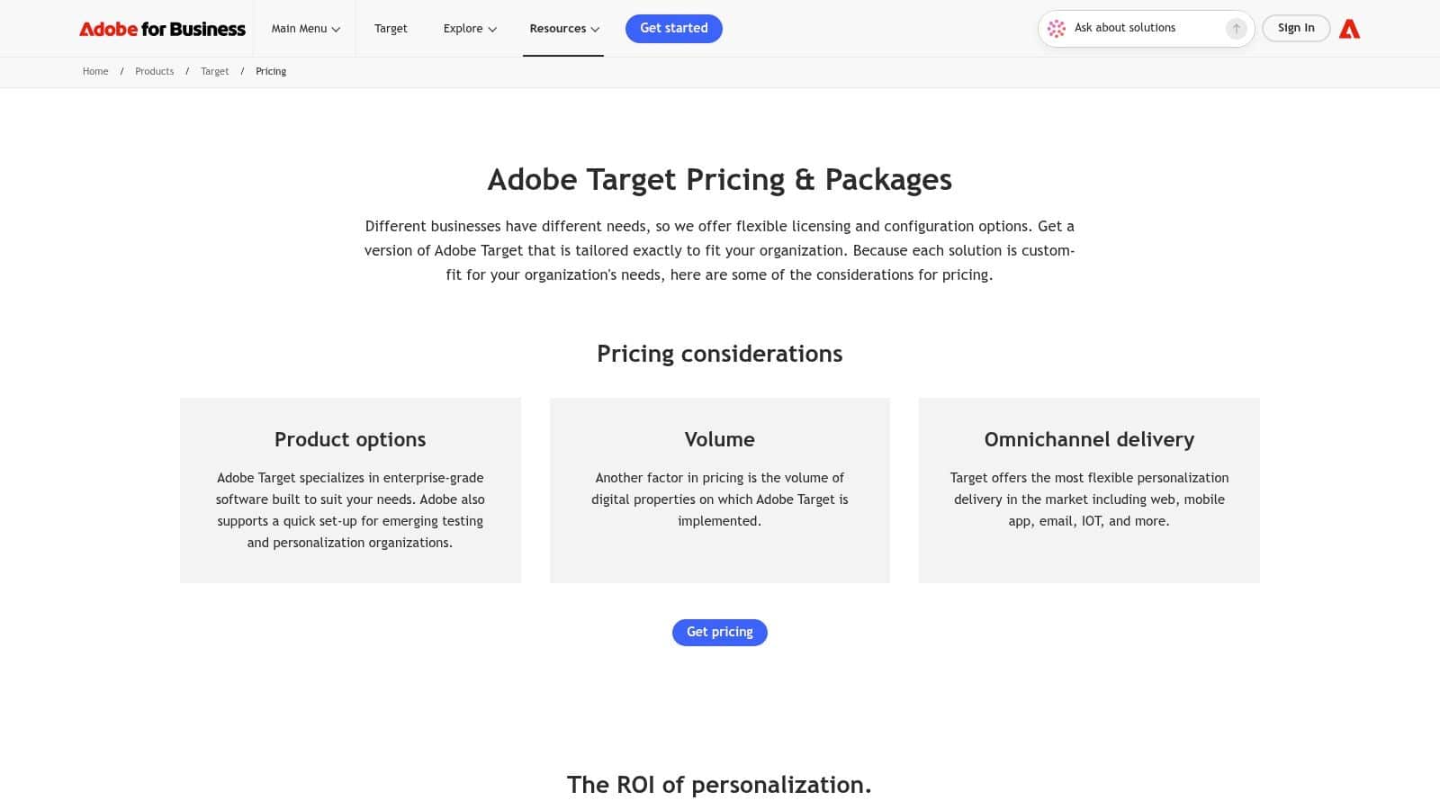 Adobe Target