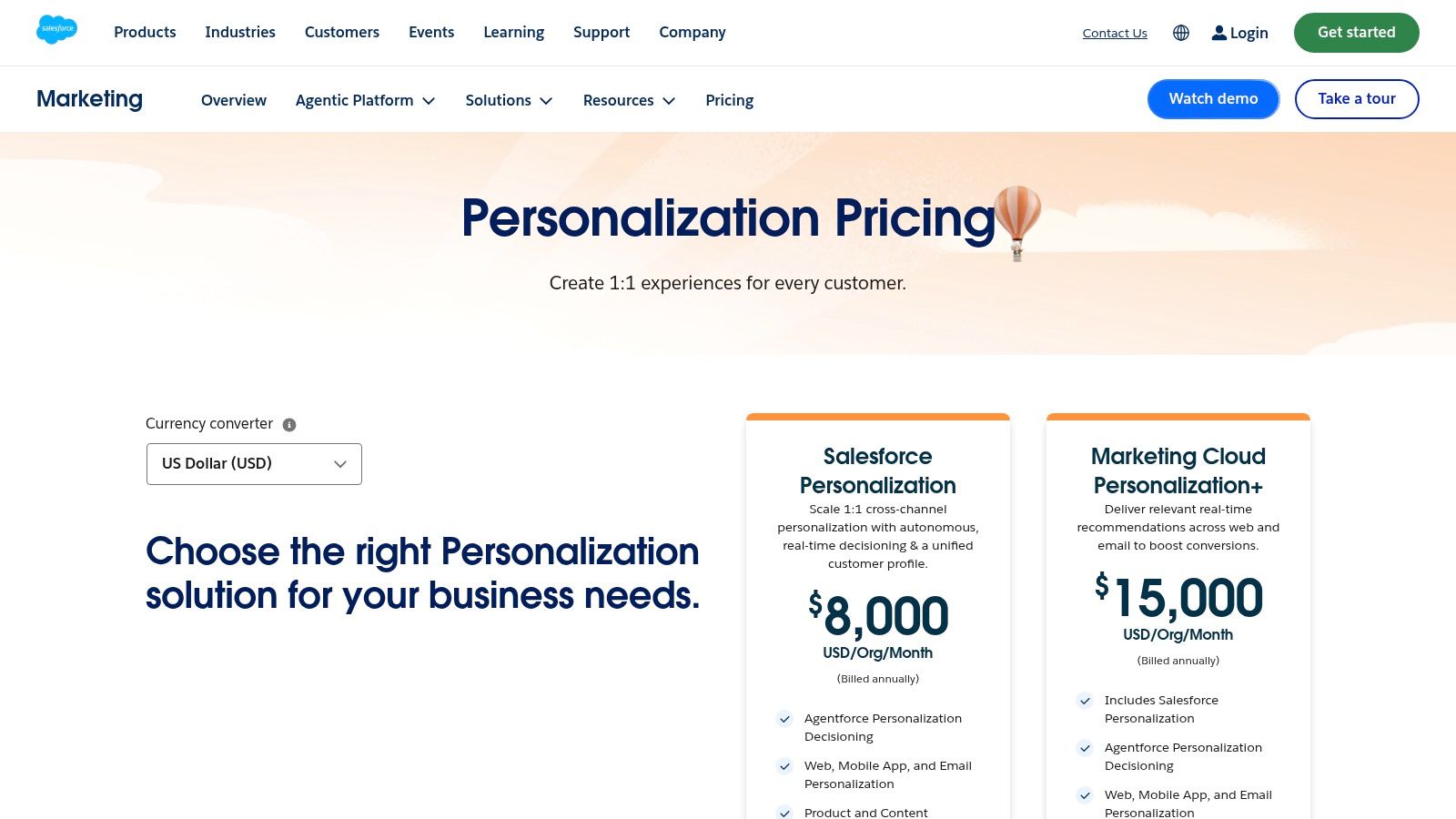 Salesforce Personalization