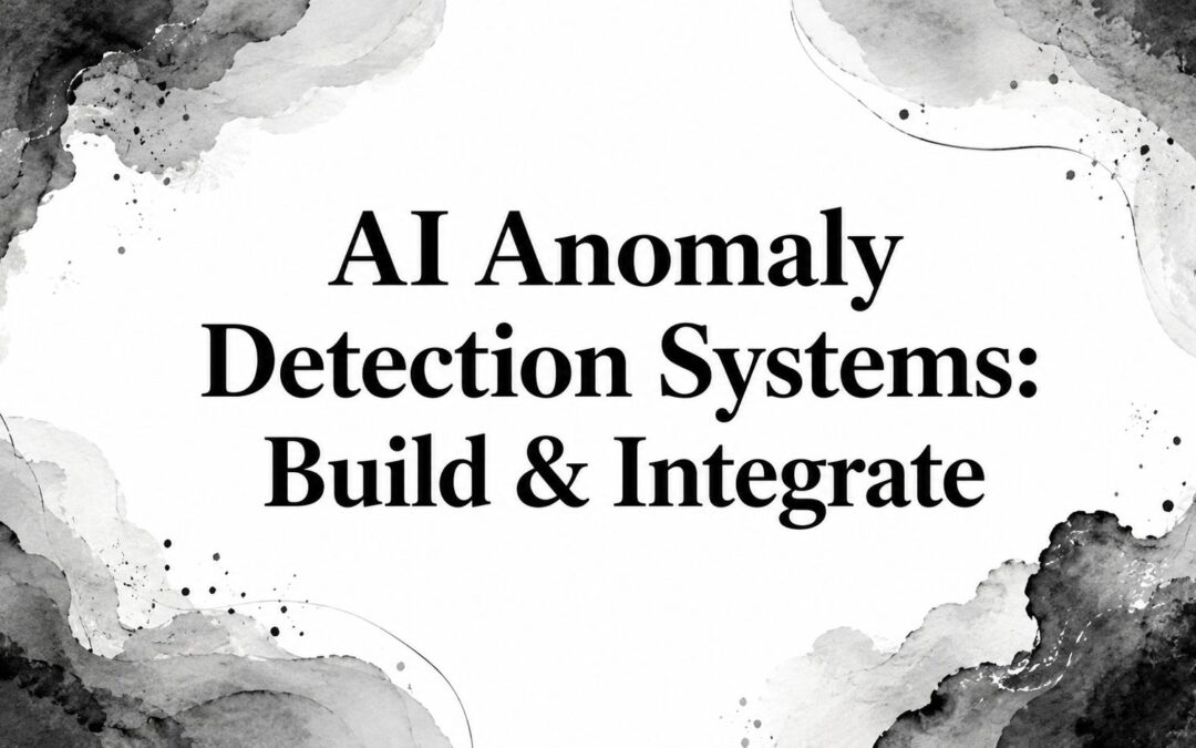 AI Anomaly Detection Systems: Build & Integrate