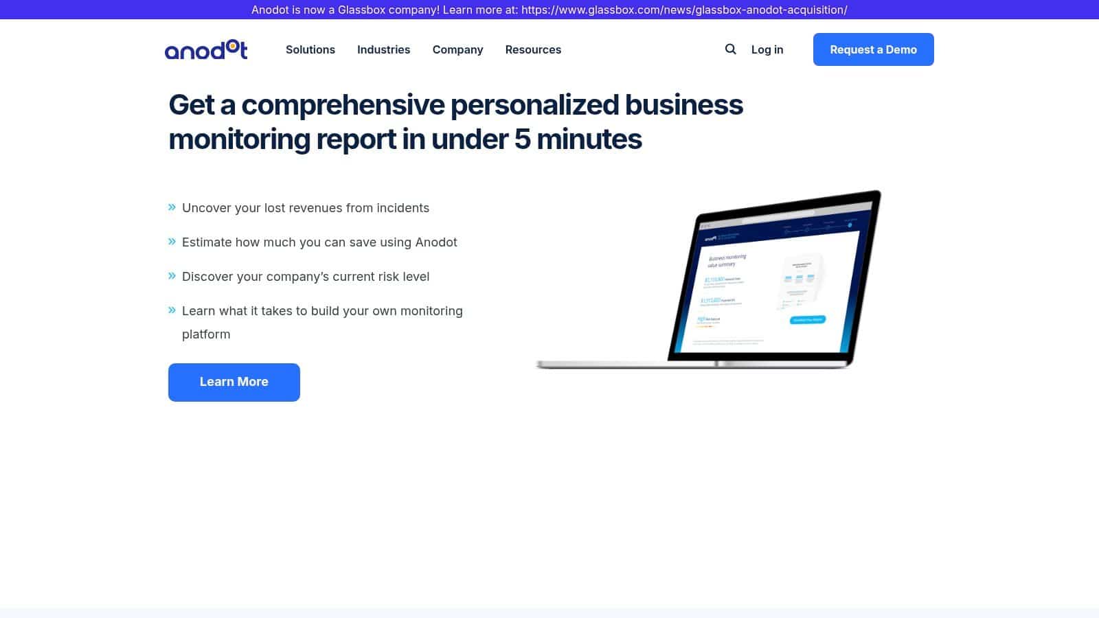 Anodot Business Monitoring