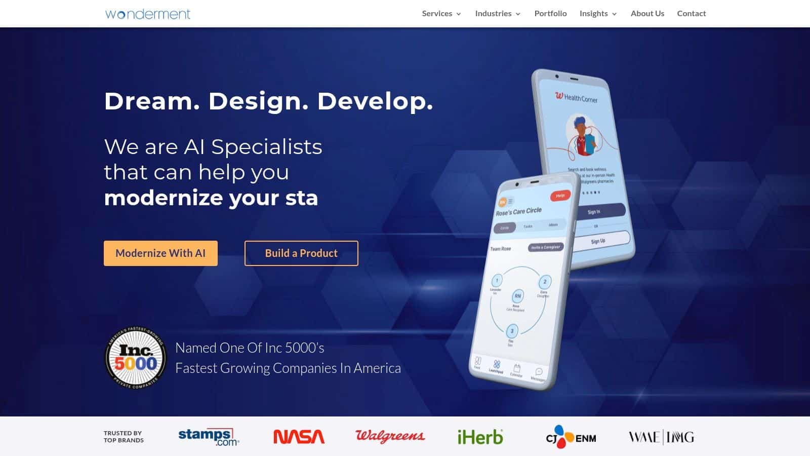 Screenshot from https://wondermentapps.com