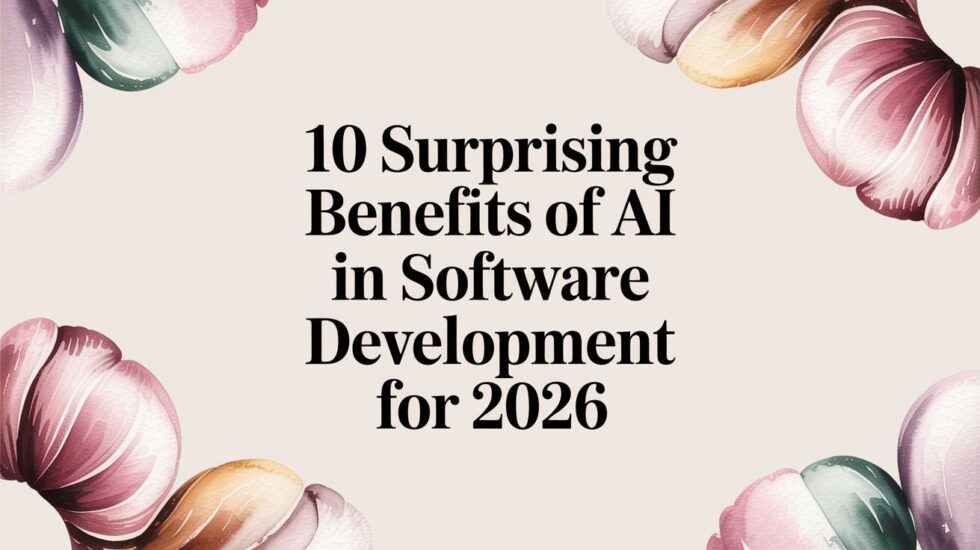10 Surprising Benefits of AI in Software Development for 2026