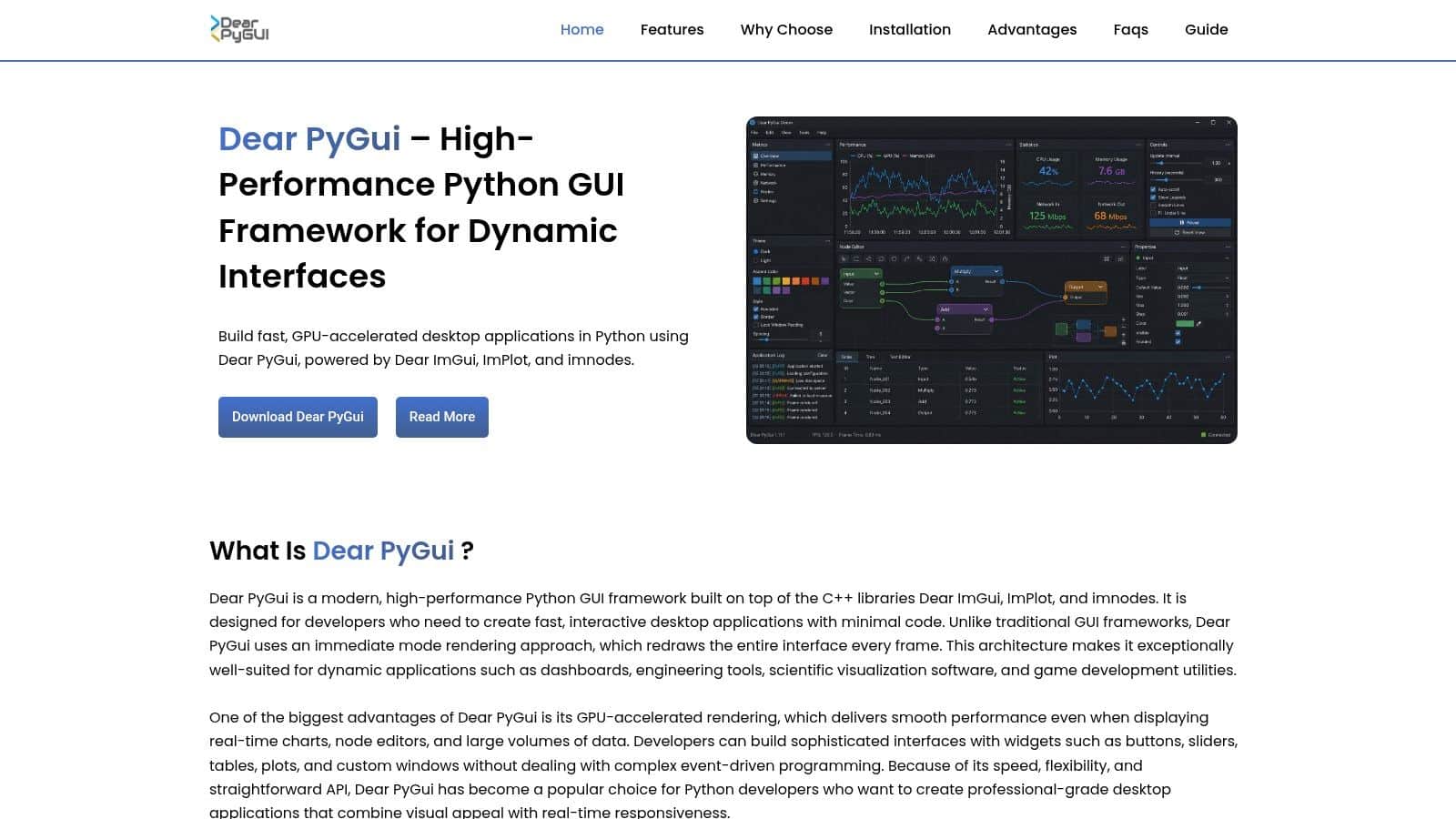 Dear PyGui