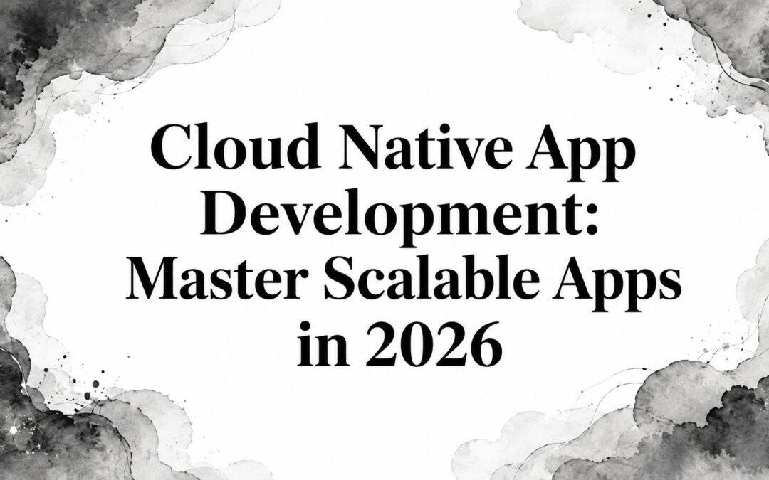 Cloud Native App Development: Master Scalable Apps in 2026