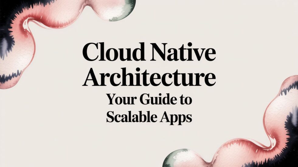 Cloud Native Architecture: Your Guide To Scalable, AI-Ready Apps
