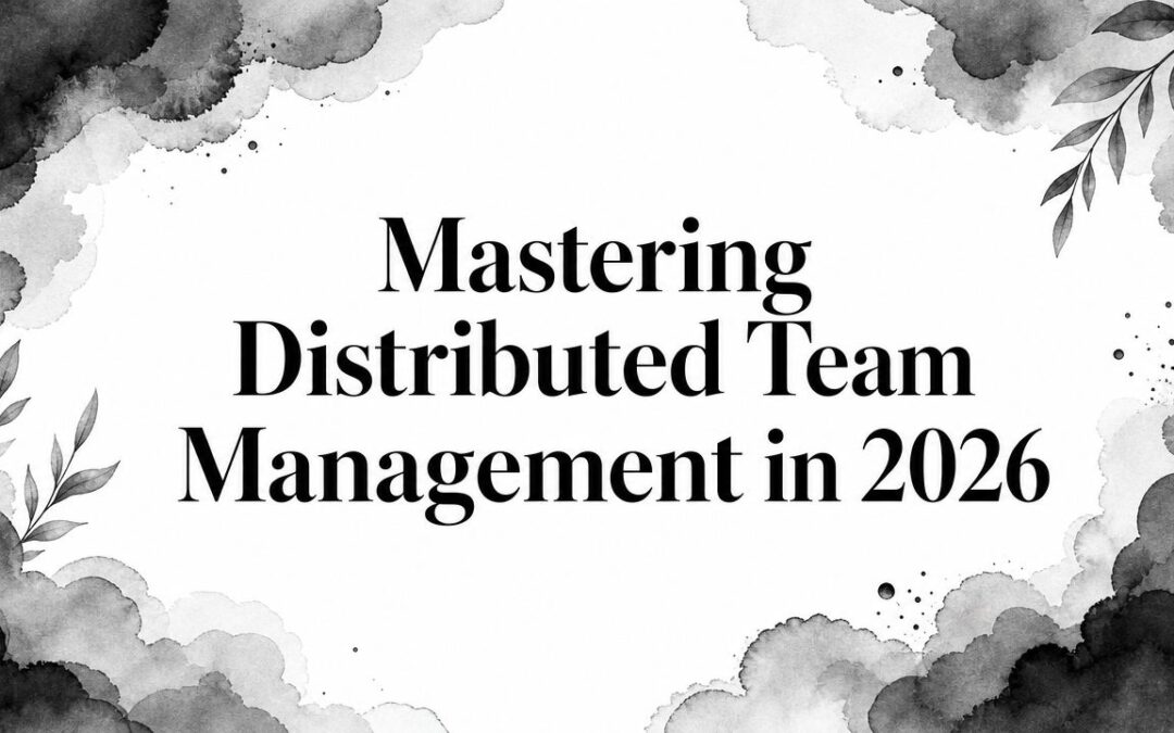 Mastering Distributed Team Management in 2026