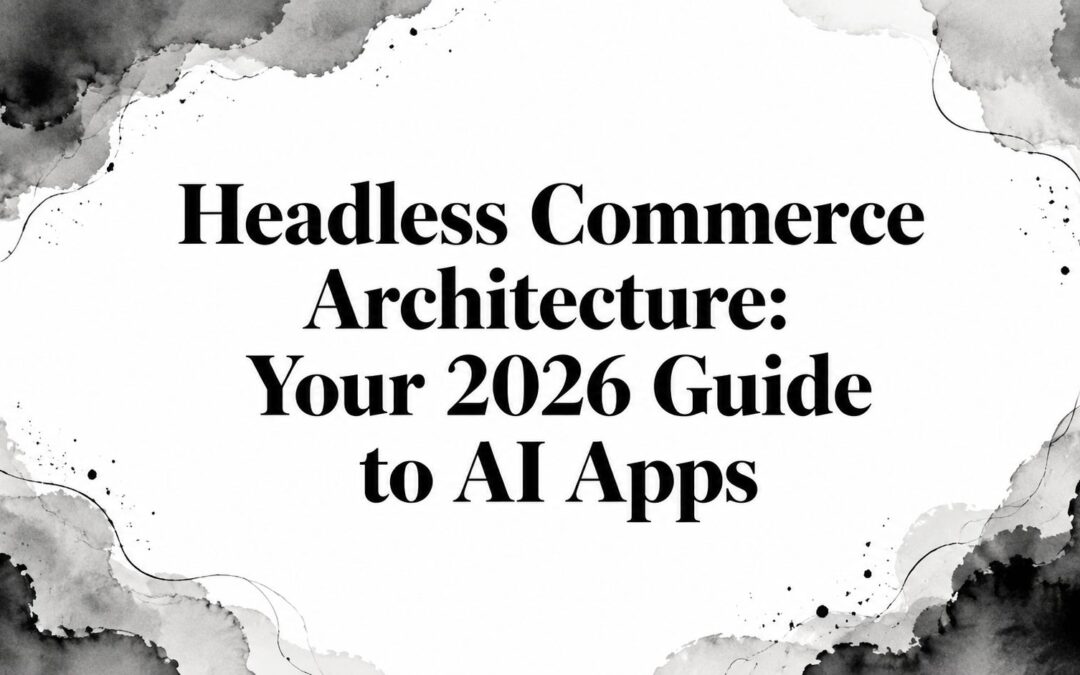 Headless Commerce Architecture: Your 2026 Guide to AI Apps