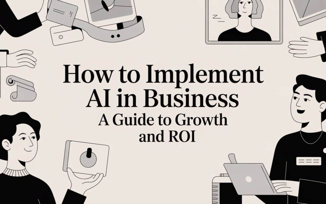 How to Implement AI in Business: A Guide to Growth and ROI