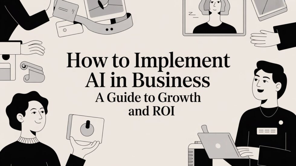 How to Implement AI in Business: A Guide to Growth and ROI