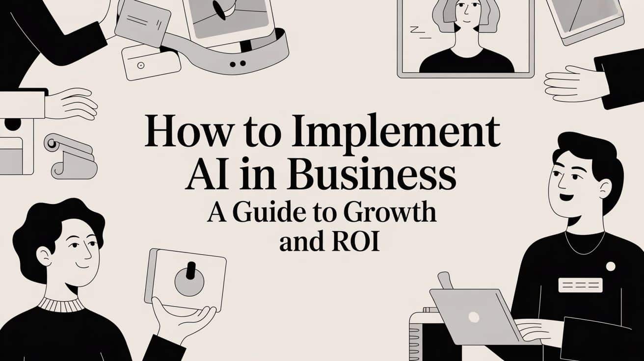 How to Implement AI in Business: A Guide to Growth and ROI
