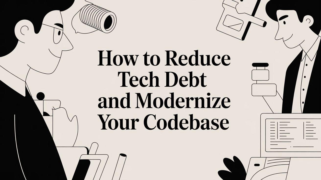 How to Reduce Tech Debt and Modernize Your Codebase