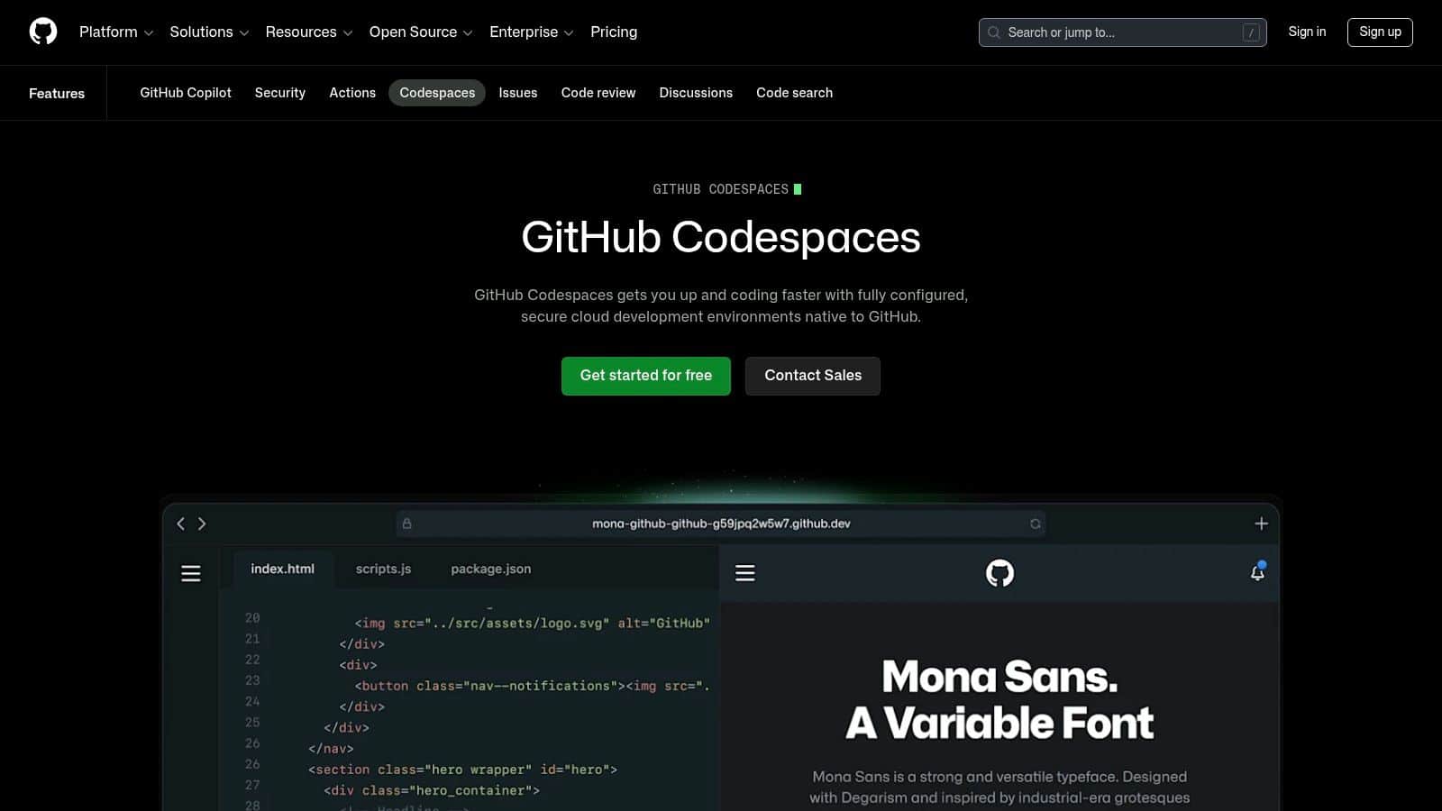 GitHub Codespaces