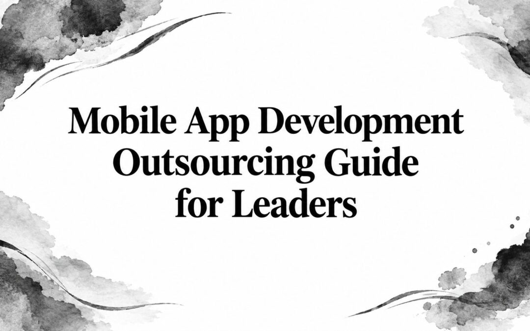 Mobile App Development Outsourcing Guide for Leaders