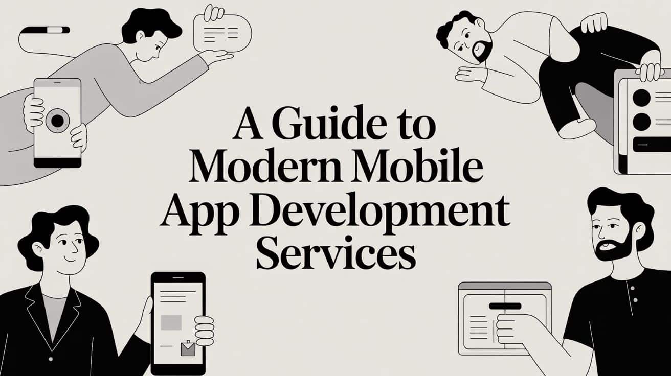 A Guide to Modern Mobile App Development Services