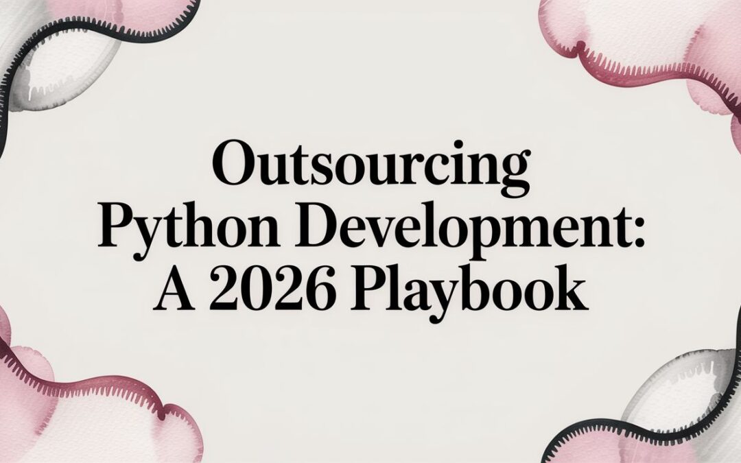 Outsourcing Python Development: A 2026 Playbook