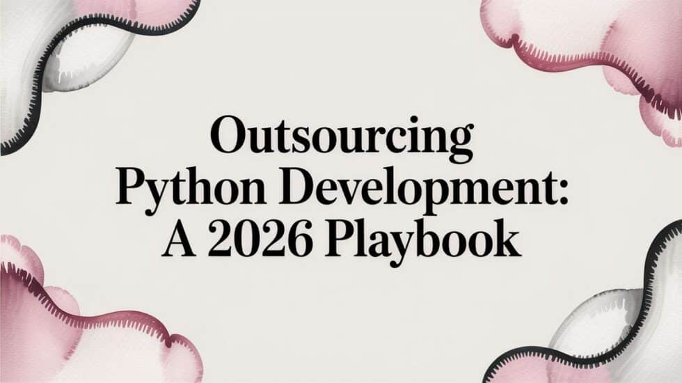 Outsourcing Python Development: A 2026 Playbook
