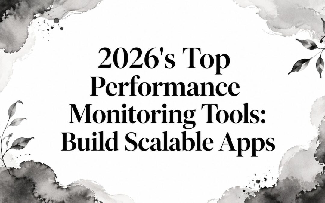2026’s Top Performance Monitoring Tools: Build Scalable Apps